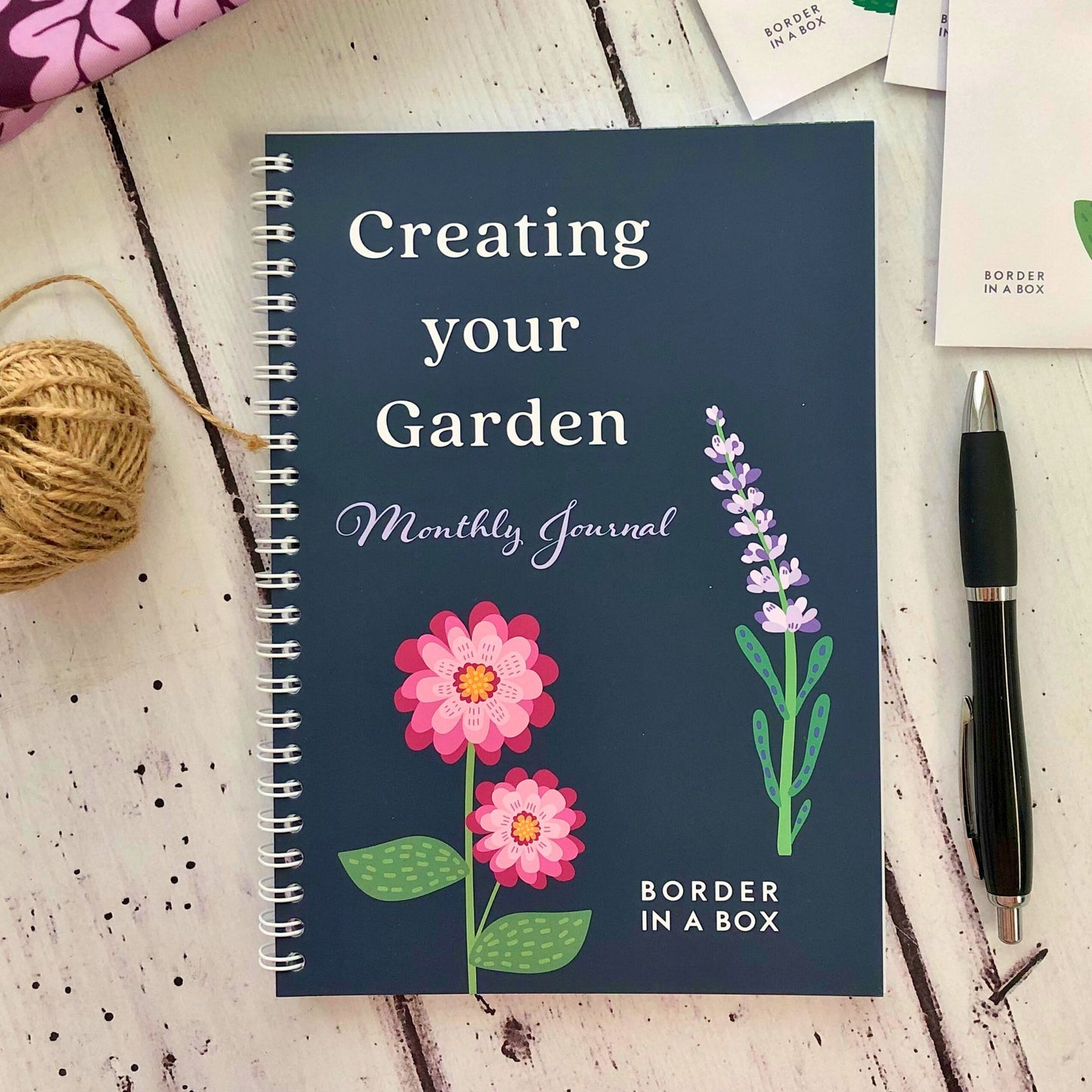 Garden Journal, A5, 4 pages per month